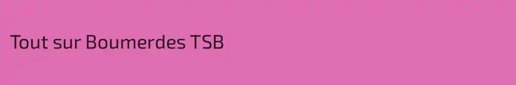Tout sur Boumerdes TSB